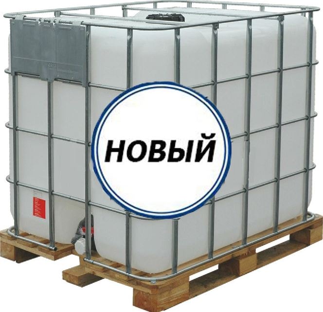 Еврокуб 1000 л, новый (поддон дерево)