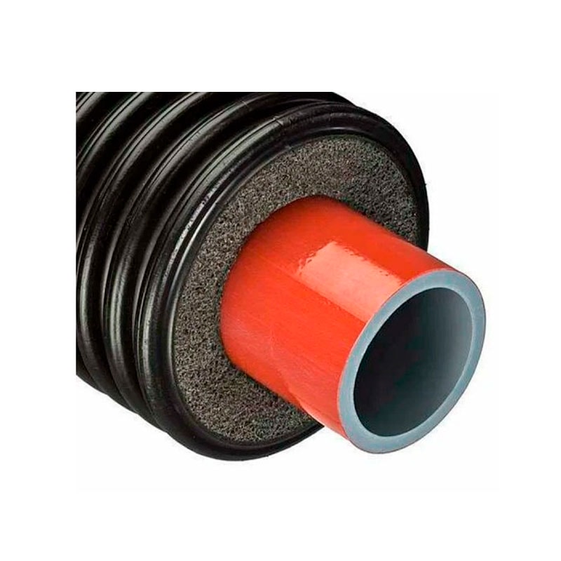 Теплотрасса однотрубная Thermaflex Flexalen 600 VS-RH125A63