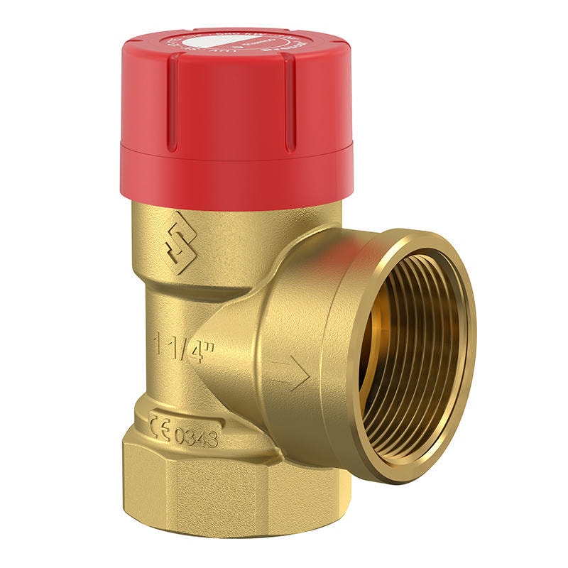 Клапан предохранительный Flamco Prescor 1 1/4" x 1 1/2" - 3 bar TRD
