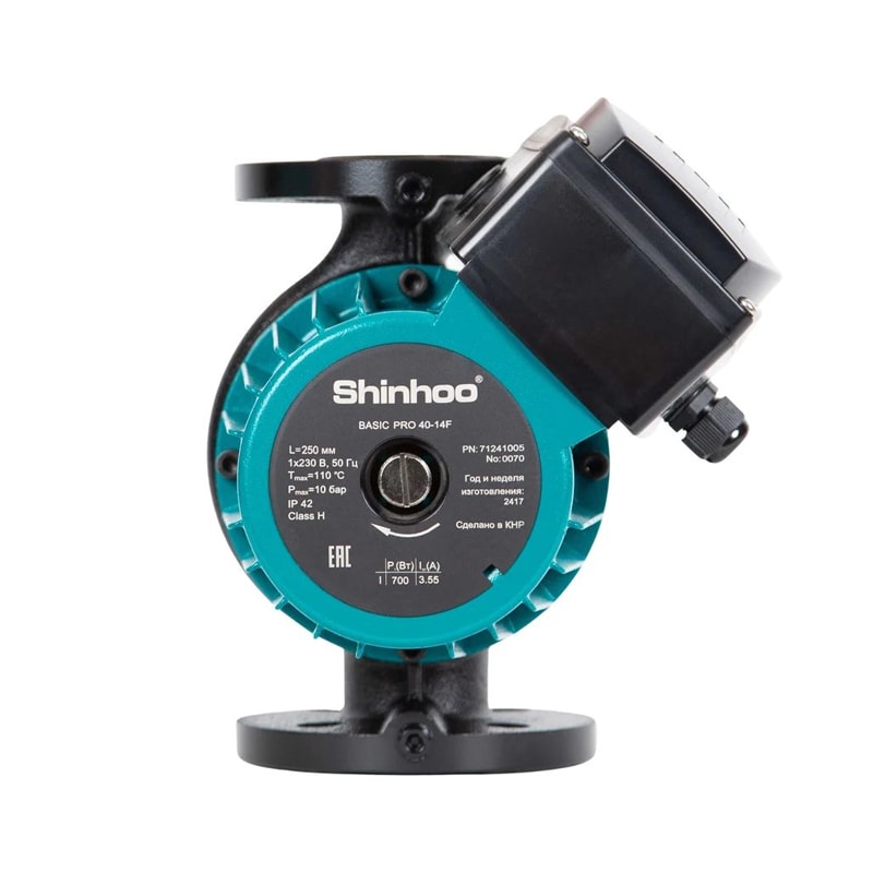 Циркуляционный насос Shinhoo Basic Pro 65-8SF 380В фланцевый