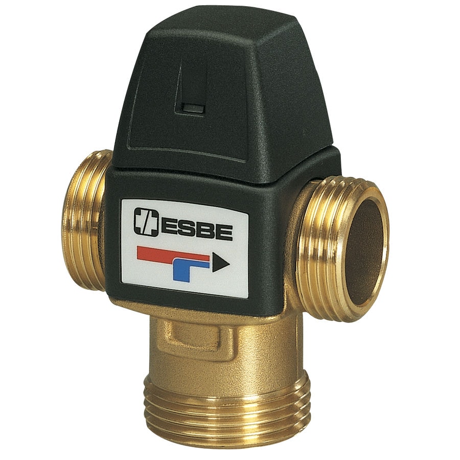 Клапан термостатический Esbe VTA 322 DN25 НР 1" 20-43°C (арт.31100900)