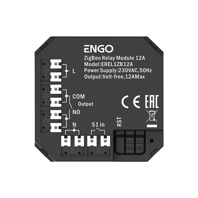 Модульное реле ENGO Zigbee 12А