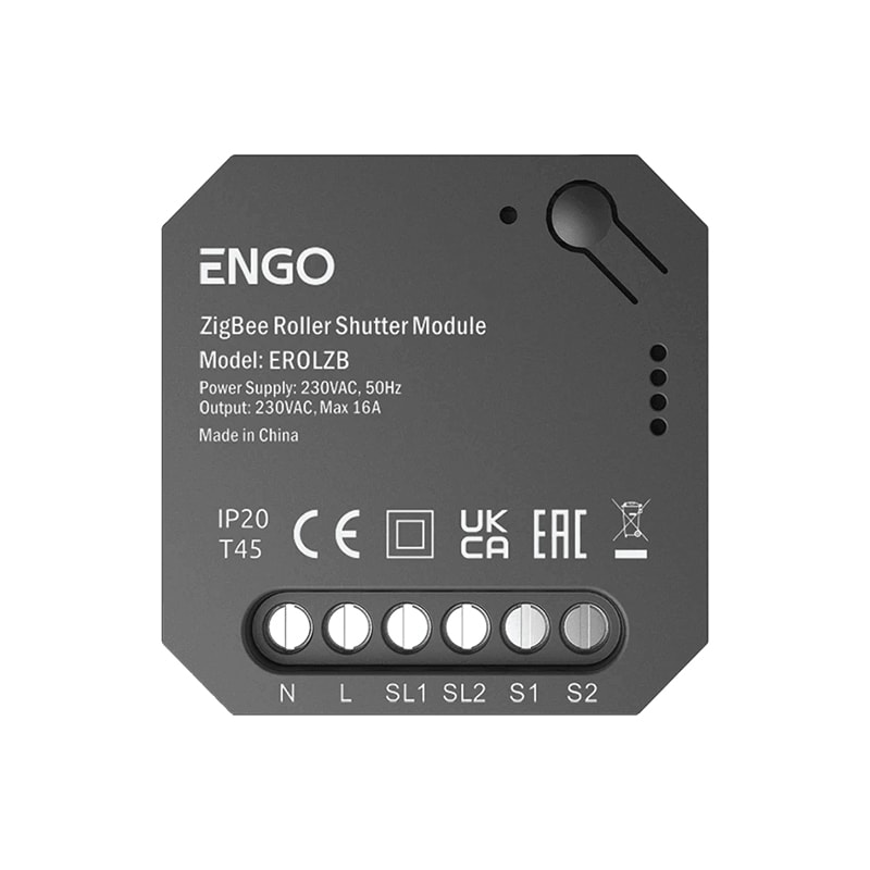 Реле 2-х канальное ENGO Zigbee