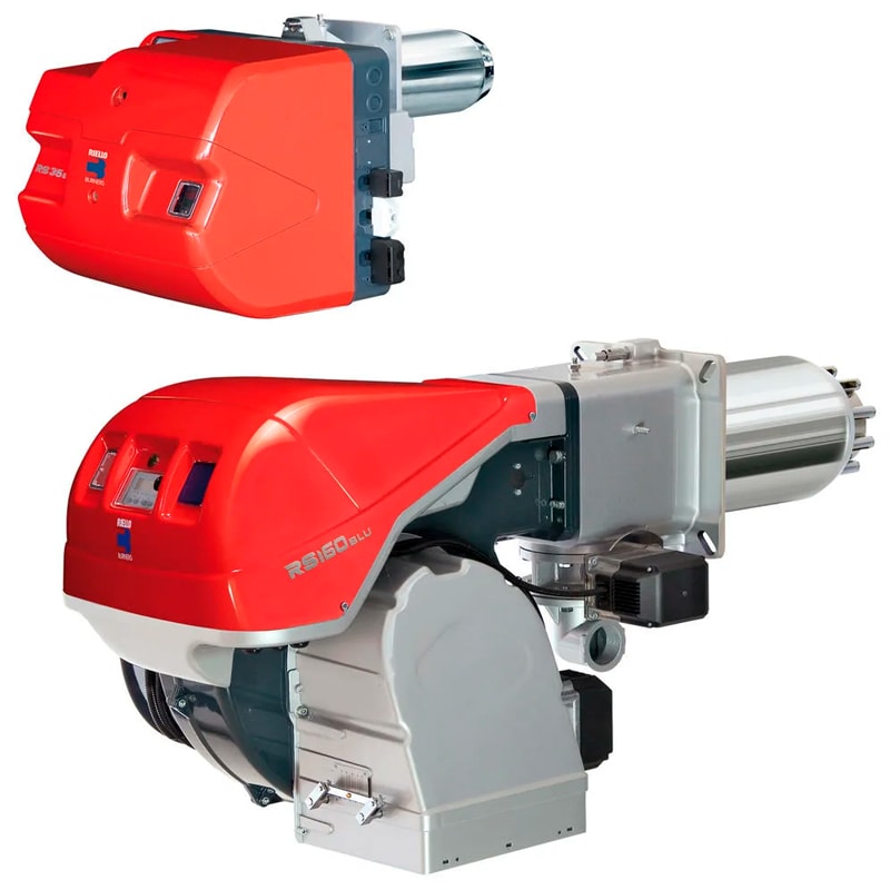 Горелка газовая модуляционная Riello RS34-250/E-EVMZ RS64/EMZTL 150/400-850 кВТ (арт.3789911)