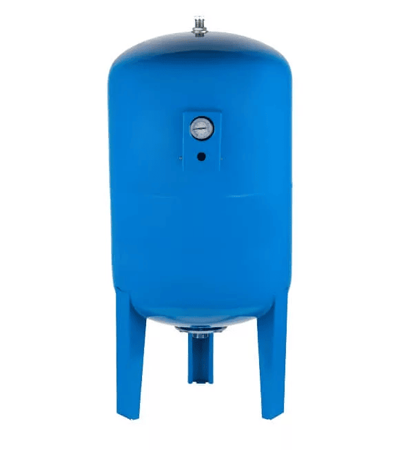 Гидроаккумулятор UNIPUMP 300 л вертикальный, с манометром
