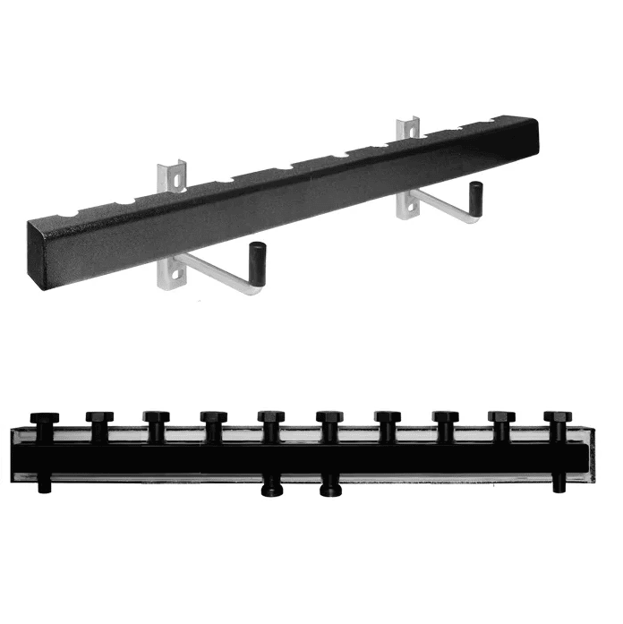 Распределительная гребёнка Oventrop 1 1/2", Regumat 5 контуров выход-1 1/2" (DN 25) сталь с изоляцией