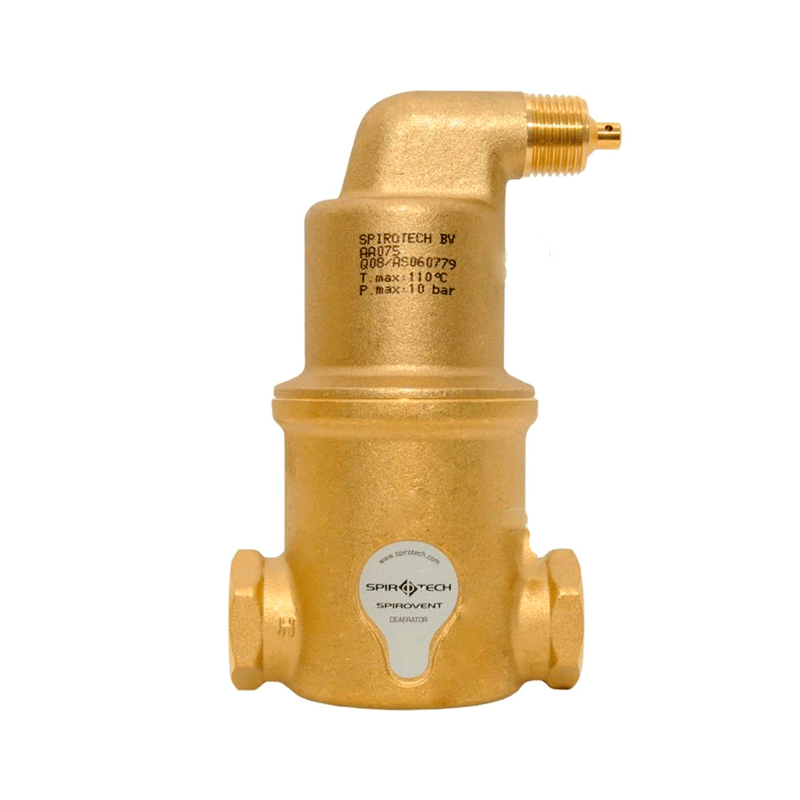 Сепаратор воздуха Spirotech SpiroVent 1" PN10 110° 2.0 м3/час