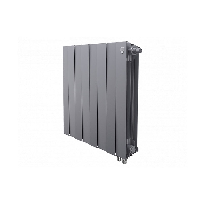 Биметаллический радиатор Royal Thermo PianoForte 500 VDR Silver Satin (10 секций)