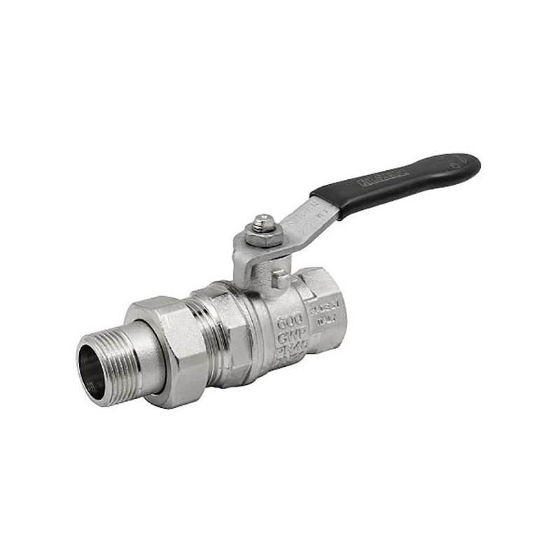 Кран шаровой ELSEN Strong T 1 1/4" ВВ ручка-рычаг с НГ