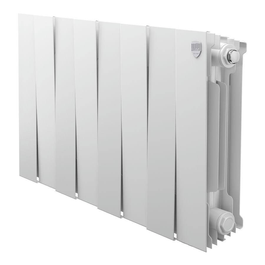Биметаллический радиатор Royal Thermo PianoForte 300 Bianco Traffico (8 секций)