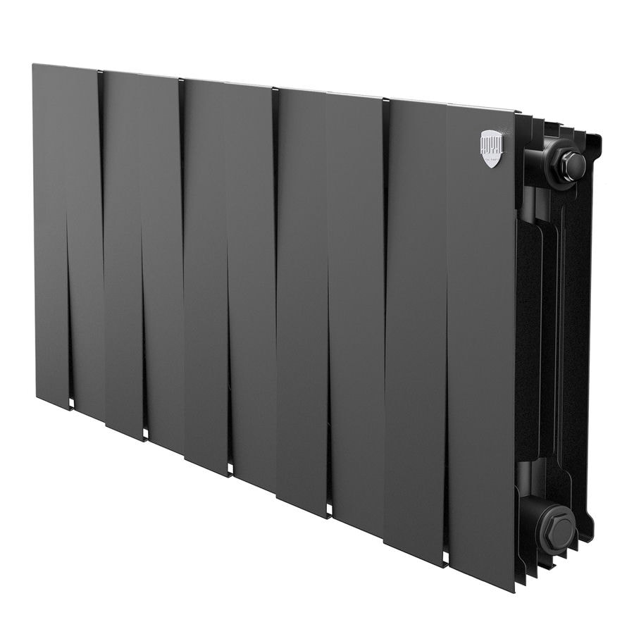 Биметаллический радиатор Royal Thermo PianoForte 300 Noir Sable (10 секций)