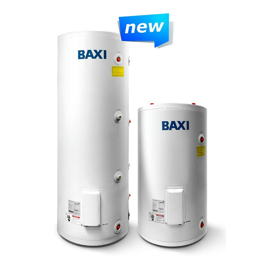 Бойлер косвенного нагрева Baxi UBC с одним теплообменником и ТЭНом 100 л