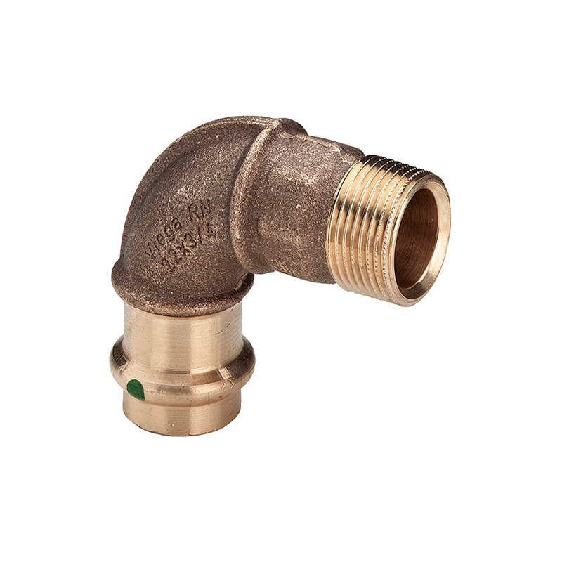 Угол бронзовый Viega Sanpress c SC-Contur 35x1 1/4" НР (арт.127329)