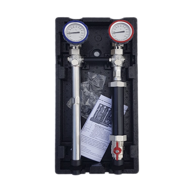 Насосная группа прямая Hansa PRO UK-0/180 DN25 без смесителя, без насоса