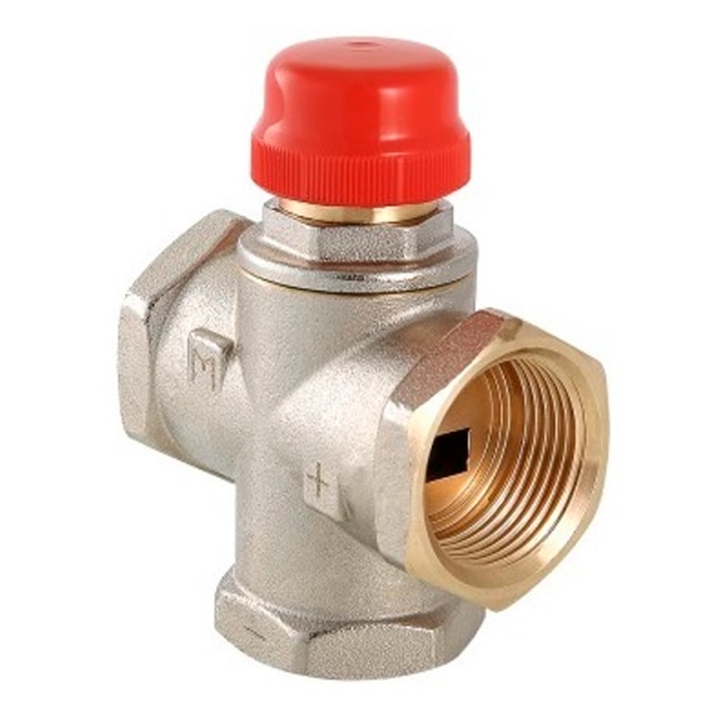 Клапан термостатический смесительный Valtec 1" ВР (арт.VT.MR01.N.0603)