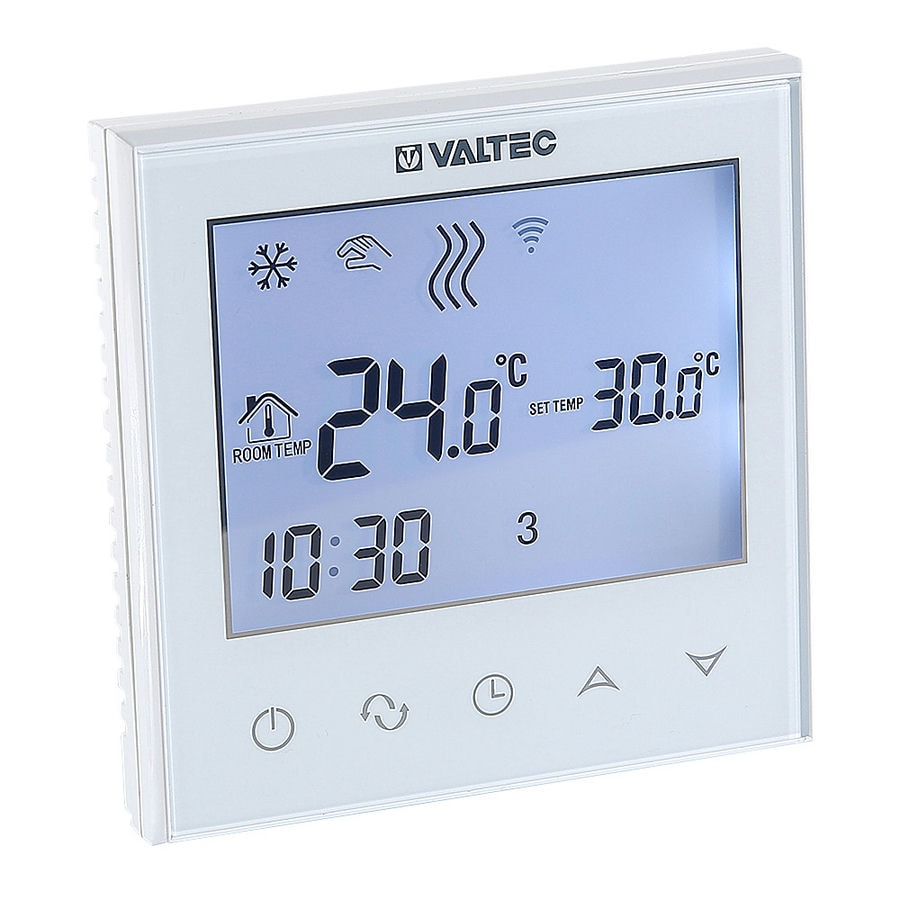 Хронотермостат электронный комнатный Valtec 2-контурный с Wi-Fi