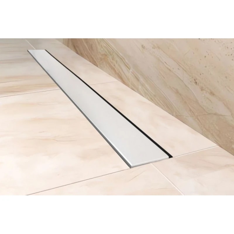Трап для душа Bettoserb нержавеющий Frameless Matte White 650 двухсторонняя вставка