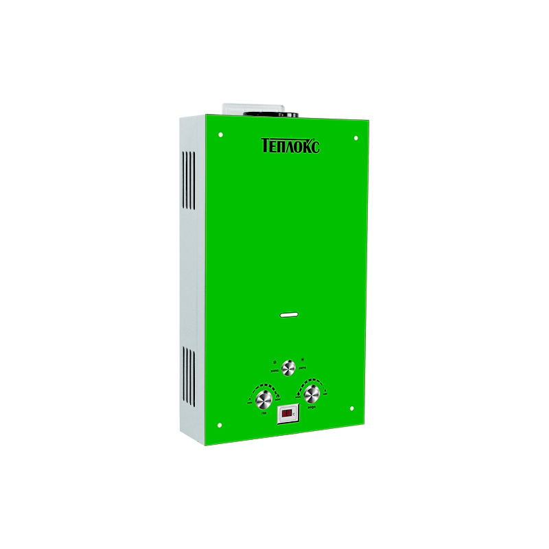 Газовая колонка Teplox ГПВС-10 (ГПВС-10-ЗЛ1) зелёная